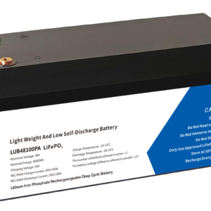 48V 100Ah Rechargeable LFP Battery Phosphate Battery