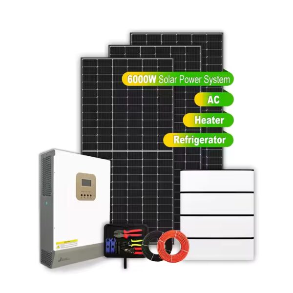 30kw Off Grid Solar System +60kwh Lithium LiFePo4 Battery + Inverter